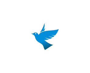 Naklejka premium Bird logo