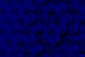 aluminium honeycomb background texture blue