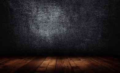 empty interior room with grunge wall