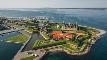 Kronborg castle in Elsinore - obrazy, fototapety, plakaty