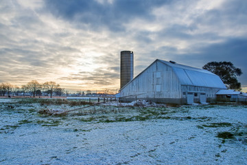 Barn in Winter