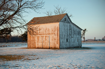 Barn in Winter