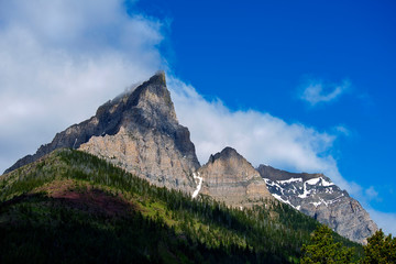 Canadian Rocky Mountains on Alaskan Highway