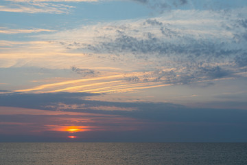 Sunrise at Vama Veche, Romania
