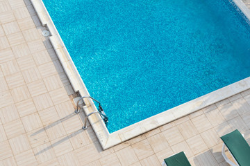 Top view - pool