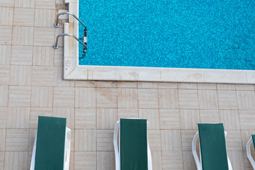 Top view - pool