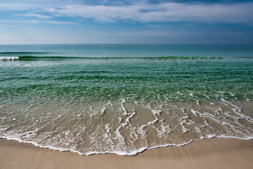 Clear Water on the Beach