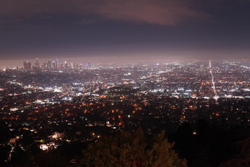 カリフォルニアの夜景