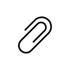attachment, paper clip icon