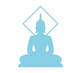 Imaginative buddha symbol