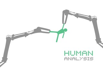 Design of human factory illustration
