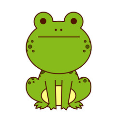Fototapeta premium 動物のイラスト-かえる