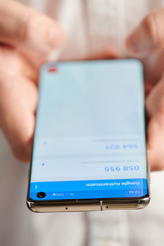 Using google authenticator mobile app