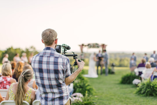 Filming a Wedding