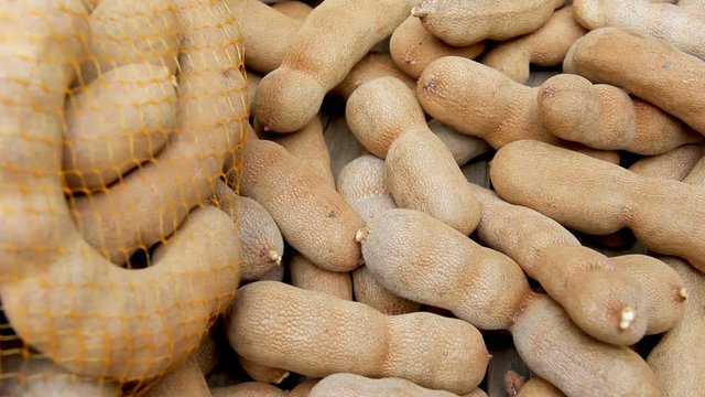 closeup sweet tamarind