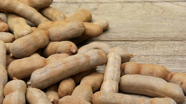 closeup sweet tamarind