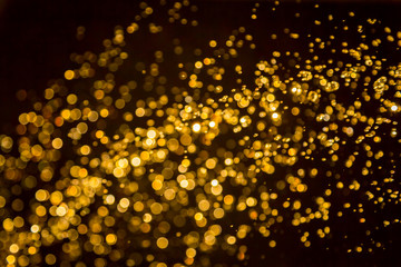 Colorful Bokeh on black