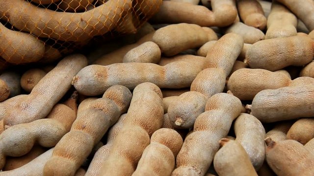 closeup sweet tamarind