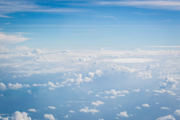 Blue sky with clouds