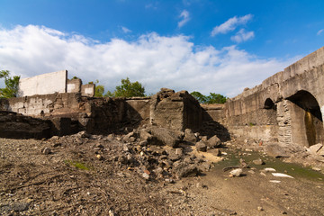 Ruins of old factory