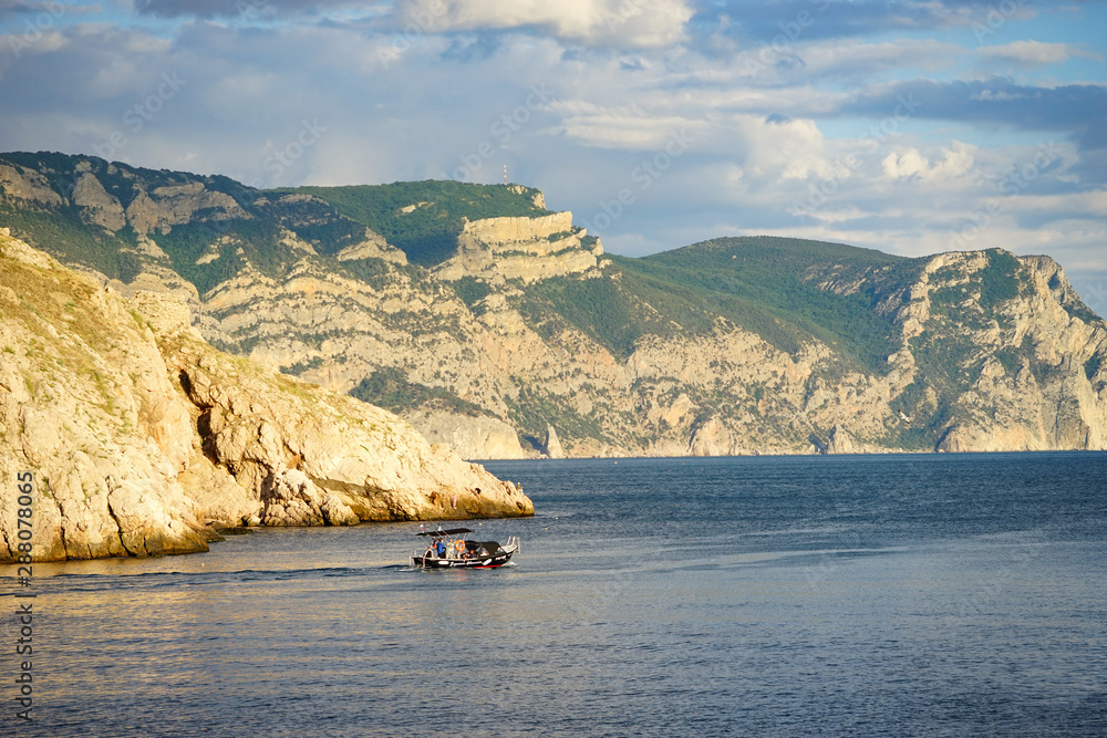 Canvas Prints the bay is balaklava - the crimean historical landmark.