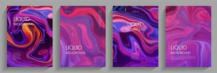 Liquid background design