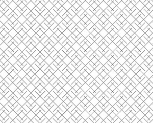 abstract square pattern white and black tone vector background, line overlapping with modern concept