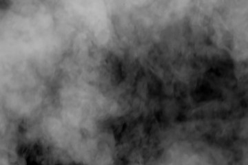abstract background smoke curves and wave on black background