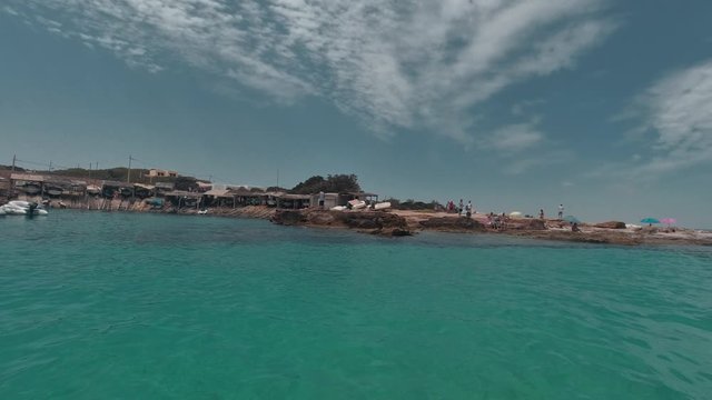 A turisti Port In Formentera