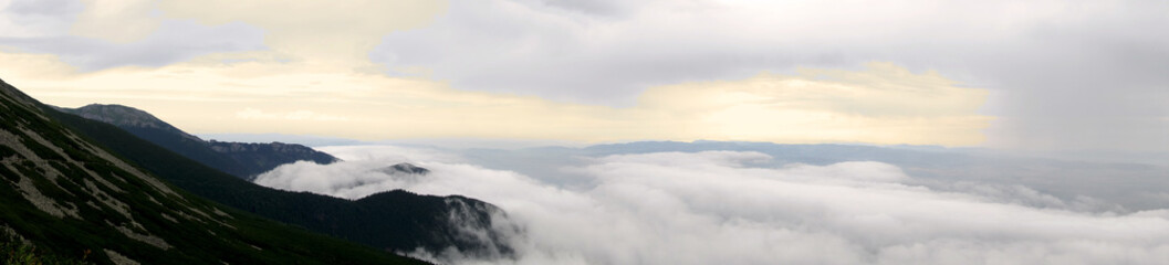 Fototapeta premium Storm clouds in the High Tatras