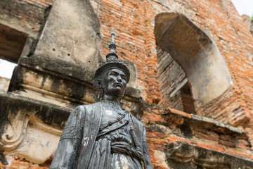 Dusit Sawan Thanya Maha Prasat Hall in The King Narai's Palace in Lopburi, Thailand 