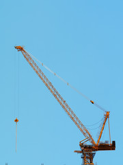 Residential or business infrastructure developmen, Construction crane