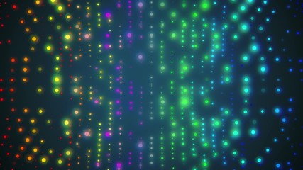 wall of colored glowing lights illustration background New quality universal colorful joyful holiday stock image