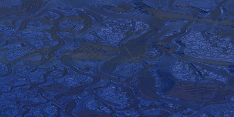 Alien creative decorative texture background 3d illustration for design