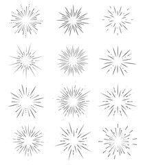 Star burst, sun burst sunshine. 