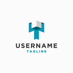 letter Y logo design inspiration .  letter Y logo template . letter Y with 3d style . 3d logo template . building architecture business logo