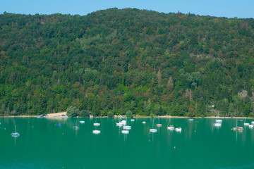 Wunderschöner Lac de Vouglans im Franche Comté