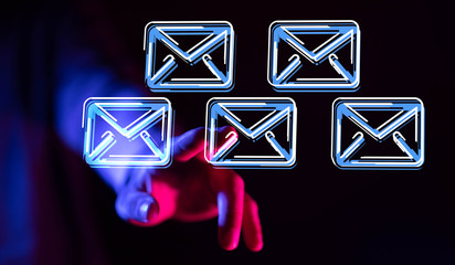 Mail Communication Connection message to mailing