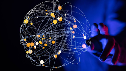 touching global network and data customer connection