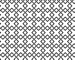 geometric pattern abstract white and black tone vector background, line overlapping with modern concept
