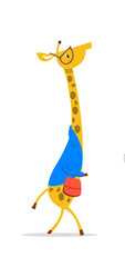 Giraffes, children, children, illustrations, cartoons, kindergartens, fun, shopping, preschool education, early education, education, preschool classes,    报错