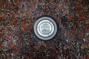 LED backlight in granite stone