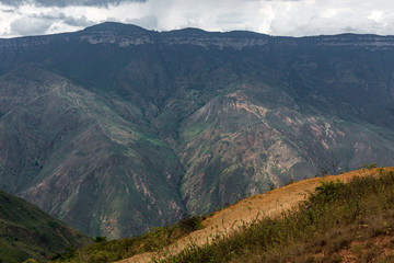 Fototapeta na wymiar Chicamocha Canyon, Colombia