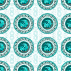 Bright seamless pattern for fabric, creativity.