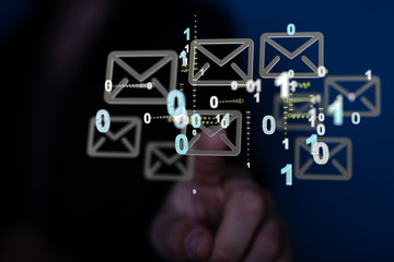 Mail Communication Connection message to mailing