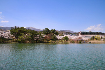 鏡ヶ池公園・岳温泉（福島県・二本松市）