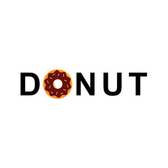 Donut Logo Design Template