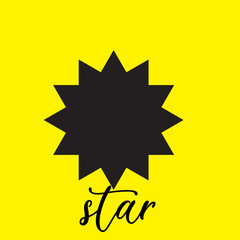 Star icon vector. Classic rank isolated. Trendy flat favorite design. Star web site pictogram, mobile app. Logo illustration. Eps10