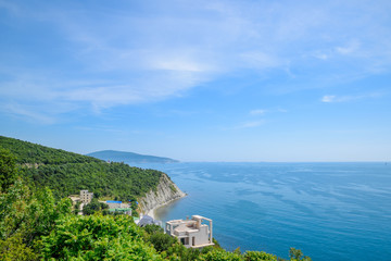 Seascape, view from the shore, Tsemes bay