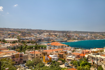 Obraz premium View of Rethymno. Greece. Crete 